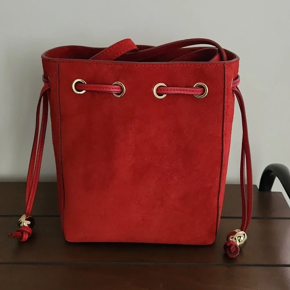 Madewell The Mini Drawstring Crossbody Bucket Bag - Picture 3 of 5